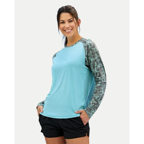 Men's Panama Colorblocked Long Sleeve T-Shirt Thumbnail