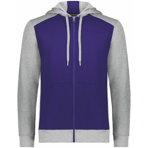 Unisex Eco Revive™ Three-Season Triblend Fleece Full-Zip Hooded Sweatshirt Thumbnail