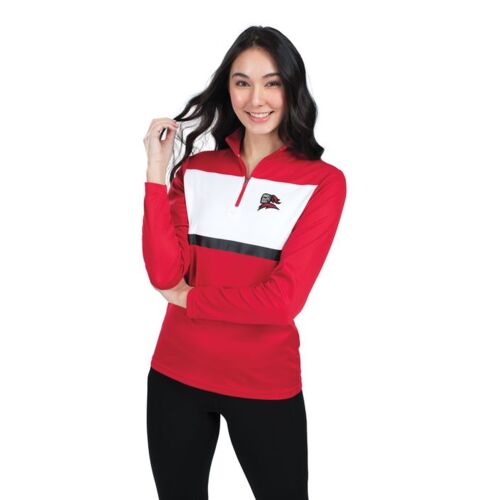 Ladies Prism Bold 1/4 Zip Pullover Thumbnail
