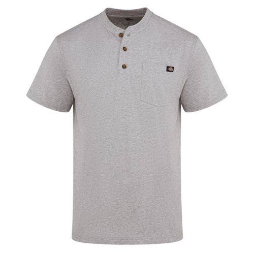 Men's Tall Heavyweight Traditional Short Sleeve Henley Thumbnail