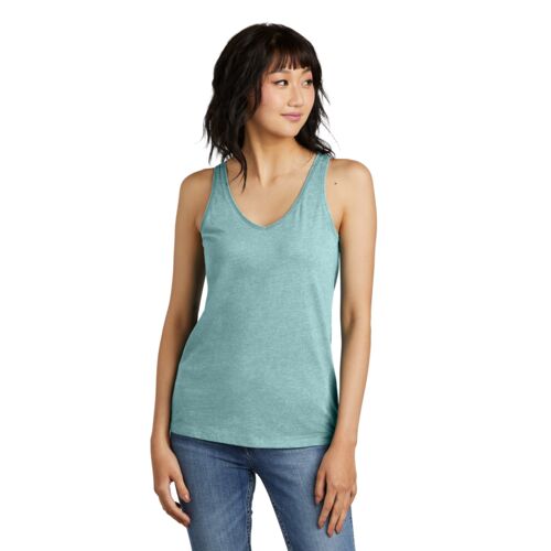 Women's Perfect Blend ® CVC V Neck Tank Thumbnail