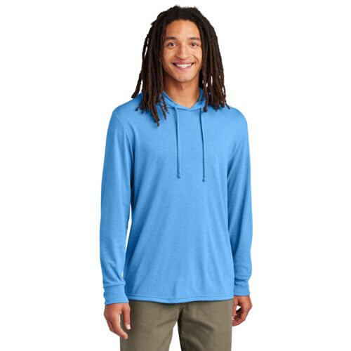 Unisex Tri Blend Hoodie Tee Thumbnail