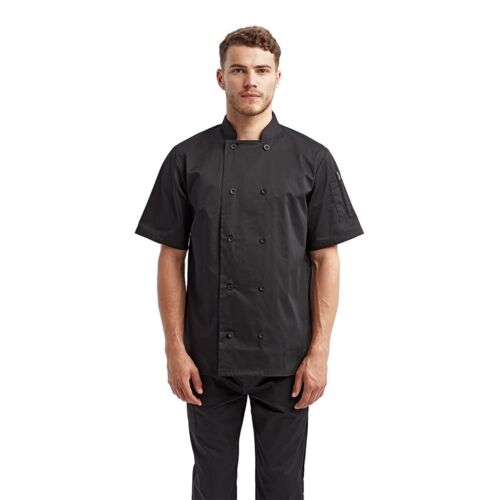 Unisex Short Sleeve Recycled Chef Coat Thumbnail