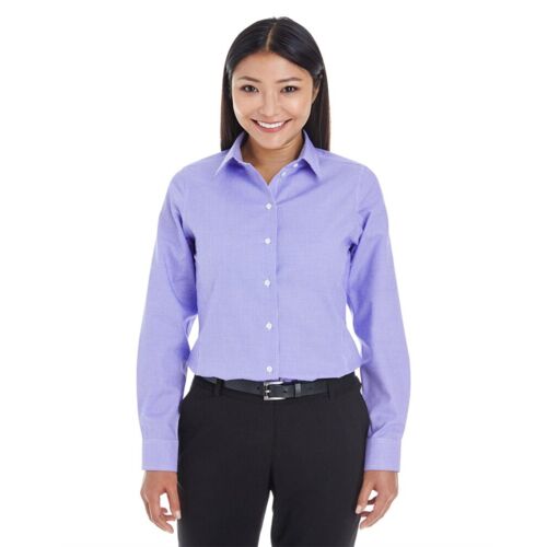 Women's Crown Collection® Royal Dobby Woven Dress Shirt Thumbnail