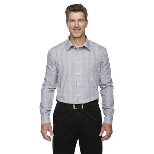 Men's Crown Collection® Glen Plaid Woven Dress Shirt Thumbnail