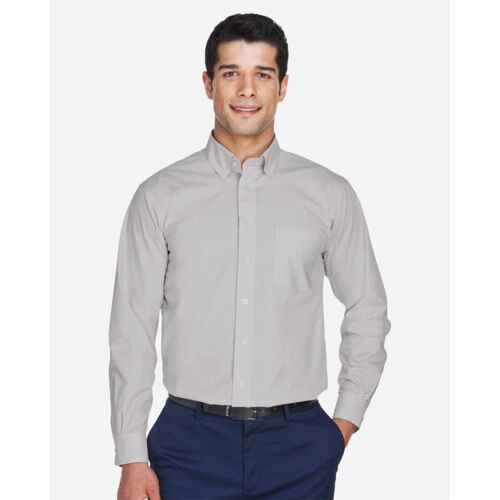 Men's Crown Collection® Broadcloth Woven Dress Shirt Thumbnail
