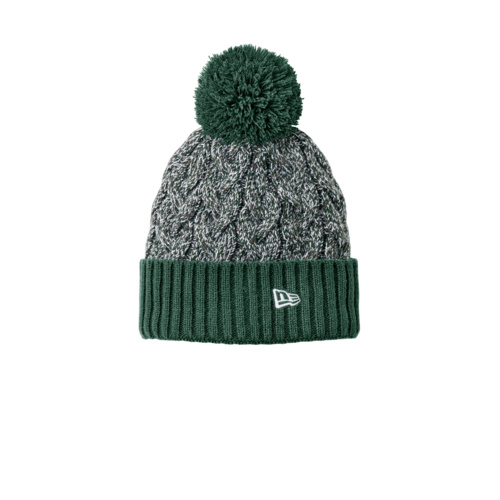 Marled Knit Pom Beanie Thumbnail
