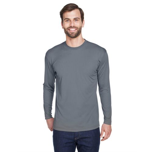 Men's Cool & Dry Sport Long Sleeve Performance Interlock T-Shirt Thumbnail