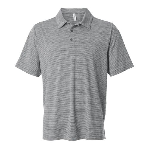Men's Relay Heathered Stripe Polo Thumbnail