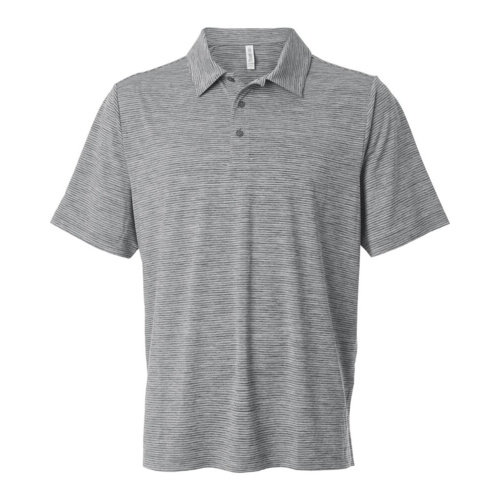 Men's Relay Heathered Stripe Polo Thumbnail