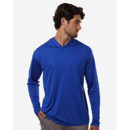 Unisex Pro-Lock Performance Hooded Long Sleeve T-Shirt Thumbnail