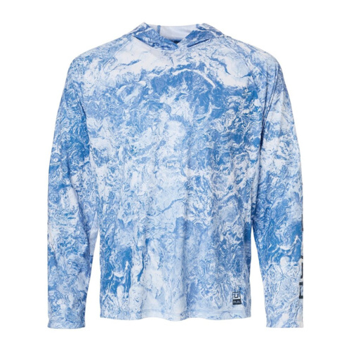 Men's Pursuit Mossy Oak Printed Hooded Long Sleeve T-Shirt Thumbnail
