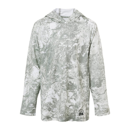 Youth Pursuit Mossy Oak Printed Hooded Long Sleeve T-Shirt Thumbnail