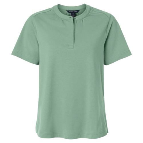 Women's Seaton Pebble Textured Polo Thumbnail