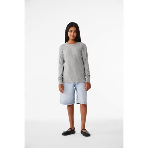 Youth Heather CVC Long Sleeve Tee Thumbnail