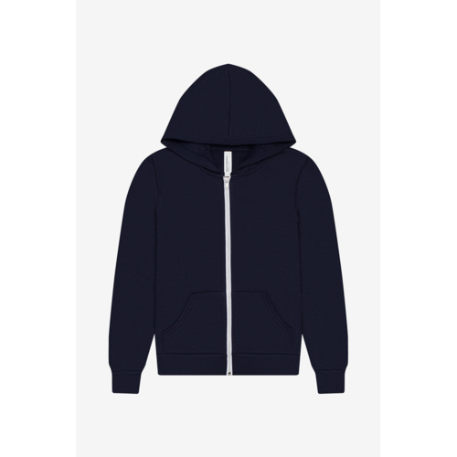 Youth Sponge Fleece Full Zip Hooded Sweatshirt Thumbnail