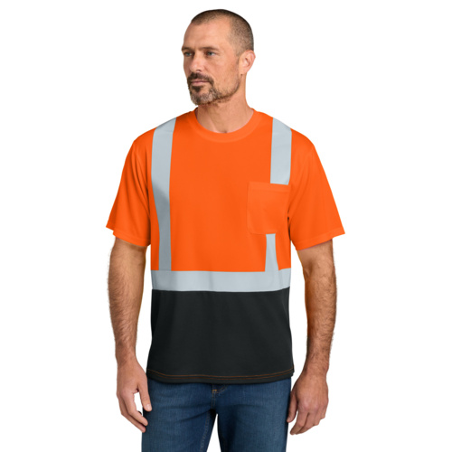 Ansi 107 Class 2 Short Sleeve Mesh Blocked Tee Thumbnail