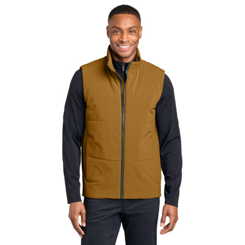 Sashiko Stretch Puffy Vest Thumbnail