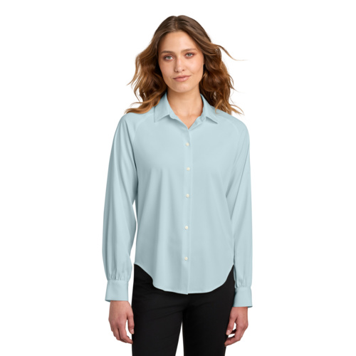 Women's Long Sleeve Buttery Soft Blouse Thumbnail