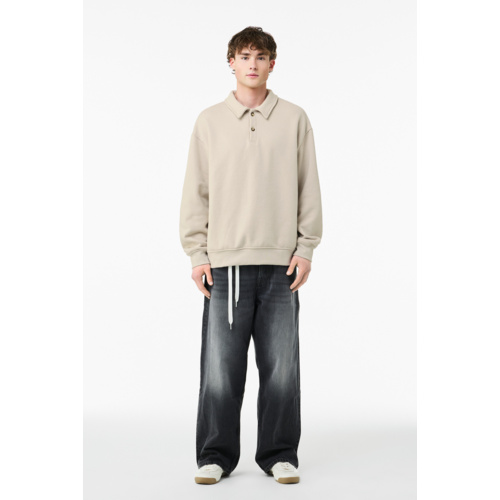 Unisex 10 Ounce Polo Sweatshirt Thumbnail