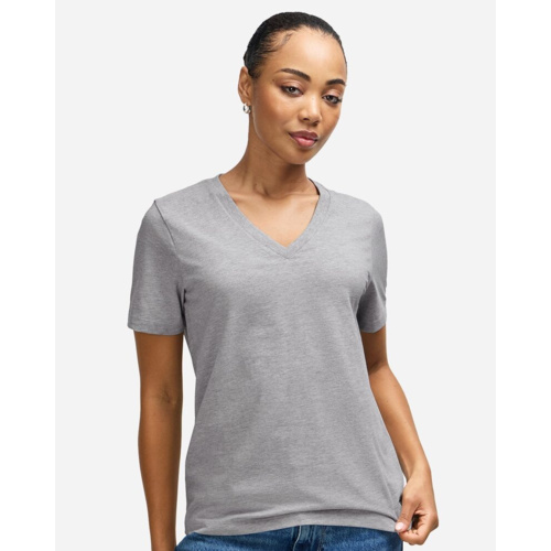 Women's Midweight V-Neck Tee Thumbnail