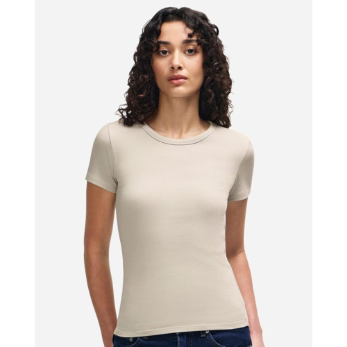 Women's Baby Rib Fitted Tee Thumbnail