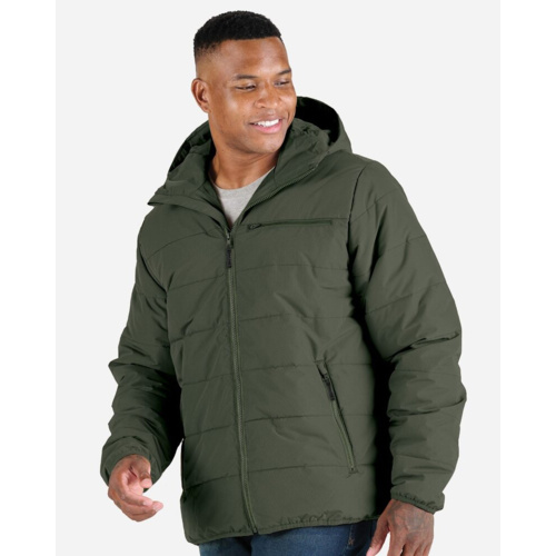 Men's Channel Quilt Ripstop Hooded Jacket Thumbnail