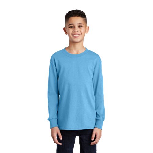 Youth Long Sleeve Core Cotton Tee Thumbnail