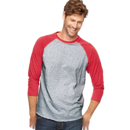 Unisex Baseball Fine Jersey Three-Quarter Sleeve Tee Thumbnail