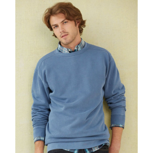 Unisex Garment-Dyed Crewneck Sweatshirt Thumbnail