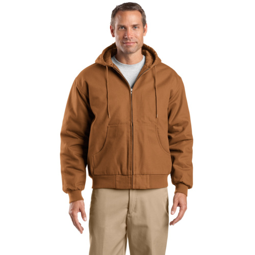 Tall Duck Cloth Hooded Work Jacket Thumbnail