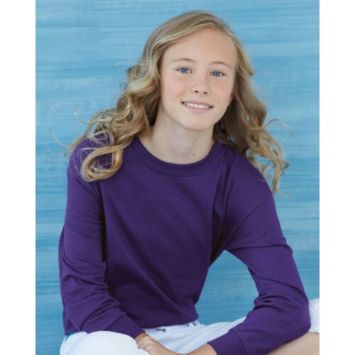 Youth Heavy Cotton™ Long Sleeve T-Shirt Thumbnail
