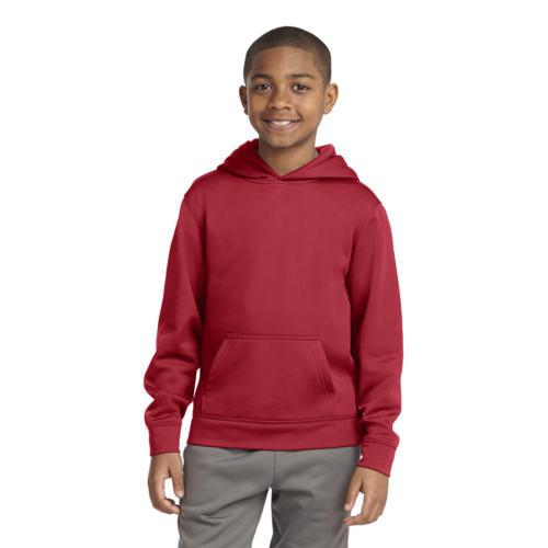Youth Sport Wick ® Fleece Hooded Pullover Thumbnail