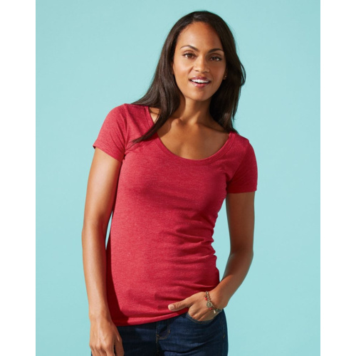 Women’s Triblend Scoop Neck T-Shirt Thumbnail