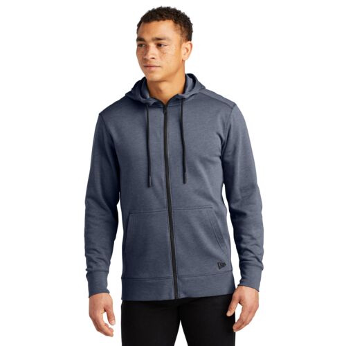 Tri Blend Fleece Full Zip Hoodie Thumbnail