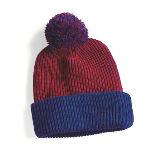 12" Speckled Pom-Pom Cuffed Beanie Thumbnail
