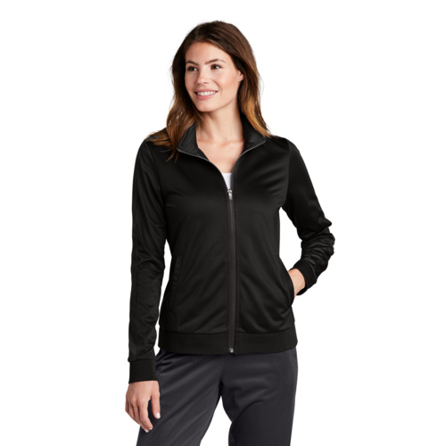 Women's Tricot Sleeve Stripe Track Jacket Thumbnail