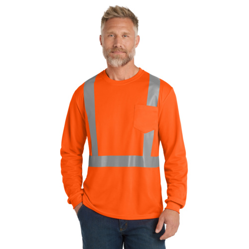 Ansi 107 Class 2 Mesh Long Sleeve Tee Thumbnail