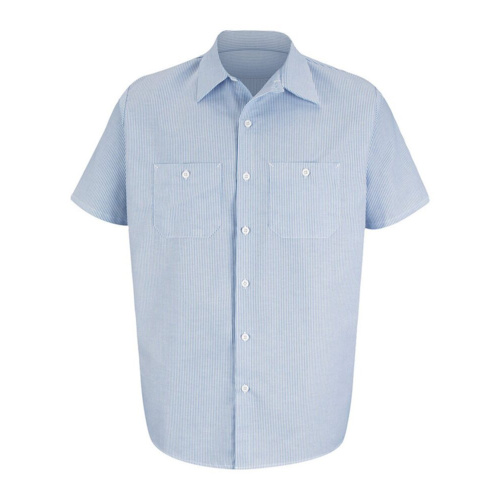 Men's Tall Industrial Stripe Work Shirt Thumbnail