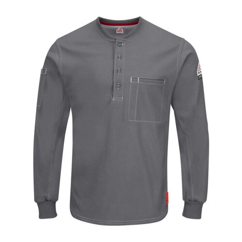 Men's Tall iQ Series® Plus Long Sleeve Henley Thumbnail
