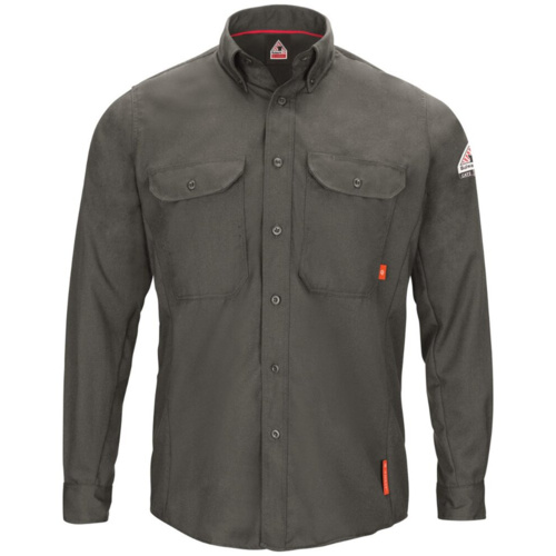 Men's Tall iQ Series® Long Sleeve Comfort Woven Lightweight Shirt Thumbnail