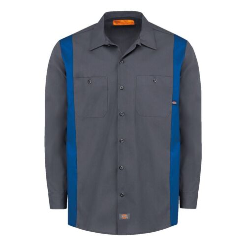 Men's Tall Industrial Colorblocked Long Sleeve Shirt Thumbnail