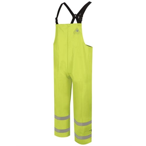 Men's Hi-Visibility Flame-Resitant Rain Bib Overall - 13 oz. Thumbnail