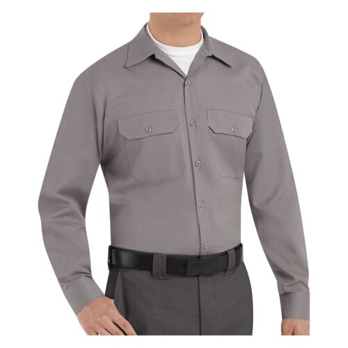 Men's Tall Utility Long Sleeve Work Shirt Thumbnail