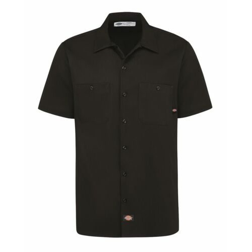 Men's Industrial Short Sleeve Cotton Work Shirt Thumbnail
