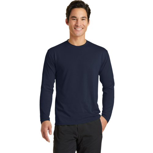 Long Sleeve Performance Blend Tee Thumbnail